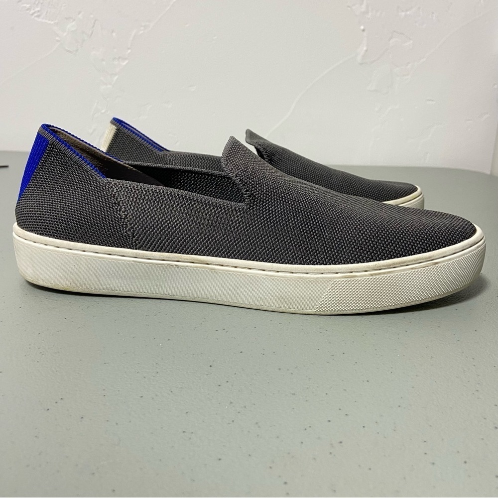 Rothy's Gray Women's Slip On Sneakers Comfort Shoes Size 9